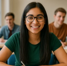 Science student picks courses after Myers Briggs Interest Inventory
